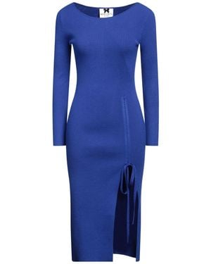 No Secrets Midi Dress - Blue