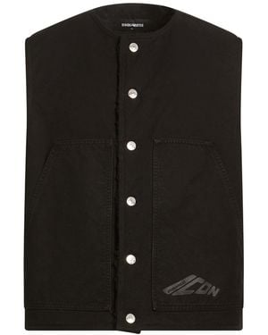 DSquared² Vest Cotton - Black