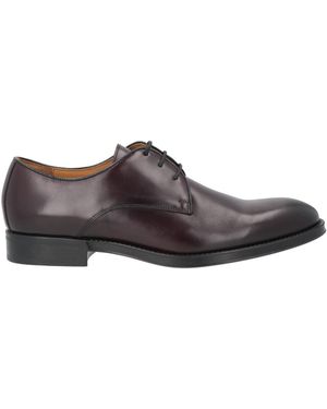 Testoni Lace-Up Shoes Calfskin - Brown