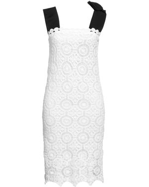 Nora Barth Midi Dress Cotton, Polyamide - White