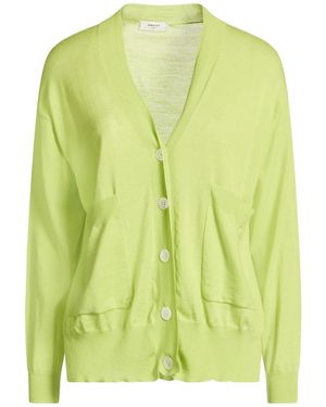 NINA 14.7 Lime Cardigan Merino Wool - Green