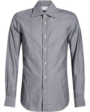 Agho Shirt Cotton - Blue