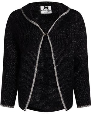 No Secrets Cardigan - Black