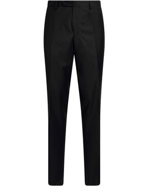 Germano Midnight Pants Super 130S Wool - Black