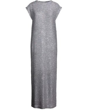 Alysi Vestido Largo - Gris
