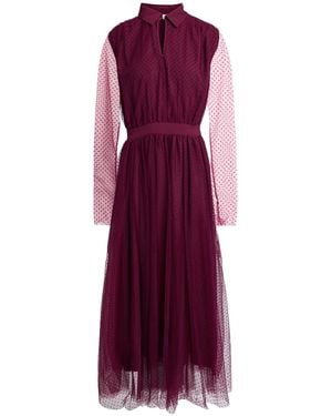 Twinset Maxi Dress - Purple
