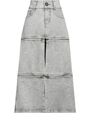 VAQUERA Light Denim Skirt Cotton - Grey