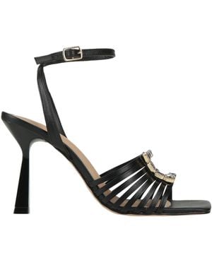 Miss Unique Sandals Leather - White