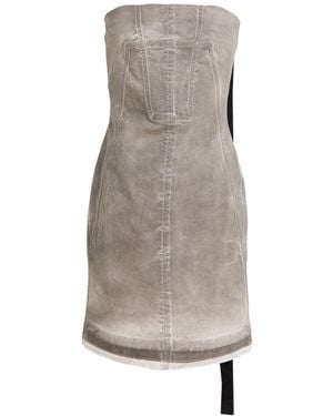 Rick Owens Mini Dress - Grey