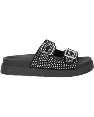 Liu Jo Sandals Textile Fibers - Black