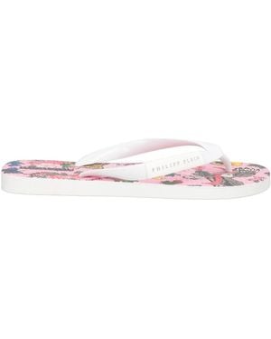 Philipp Plein Thong Sandal Rubber - Pink