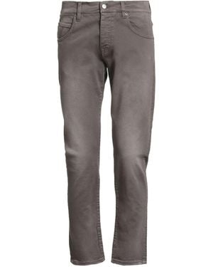 2W2M Khaki Jeans Cotton, Elastane - Gray