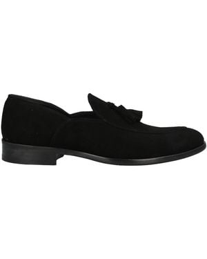 JP/DAVID Loafers Soft Leather - Black