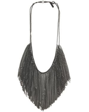 Brunello Cucinelli Necklace Metal - Gray