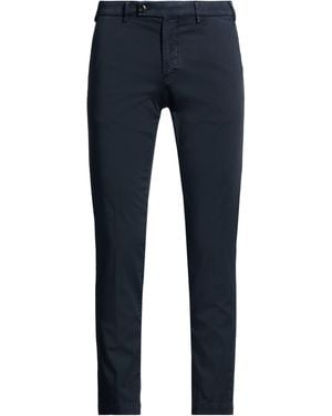 Michael Coal 1+ More Size Midnight Trousers Cotton, Elastane - Blue