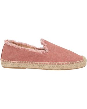 Kanna Antique Rose Espadrilles Textile Fibers - Pink