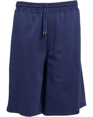 Brunello Cucinelli Shorts & Bermuda Shorts Cotton, Elastane - Blue