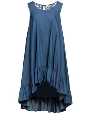 Gai Mattiolo Mini Dress - Blue