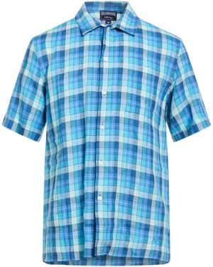 Vilebrequin X The Beach Boys Shirt Linen - Blue