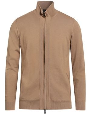 Alpha Studio Cardigan Merino Wool - Brown