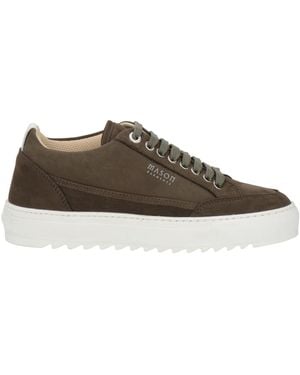 Mason's Military Sneakers Leather - Brown