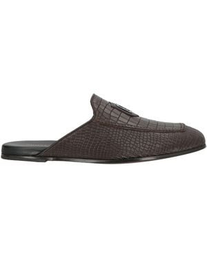 Giovanni Conti Mules & Clogs Leather - Brown