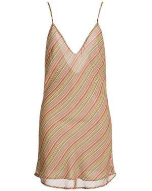 Bella Venice Mini Dress - Natural