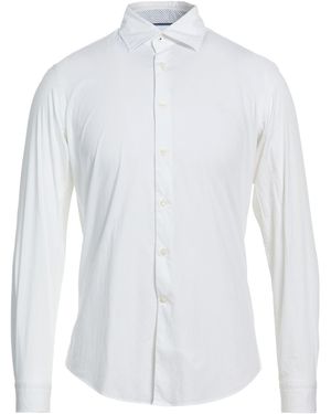 Harmont & Blaine Shirt Cotton, Elastane - White