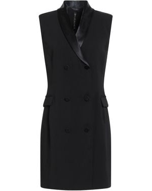 Manila Grace Mini Dress - Black