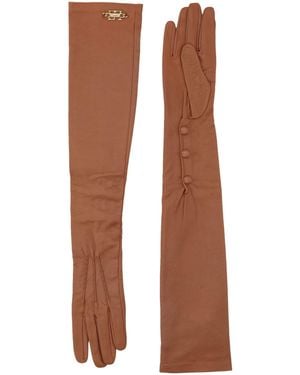 Elisabetta Franchi Gloves - Brown