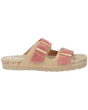 Manebí Espadrilles Leather - Pink