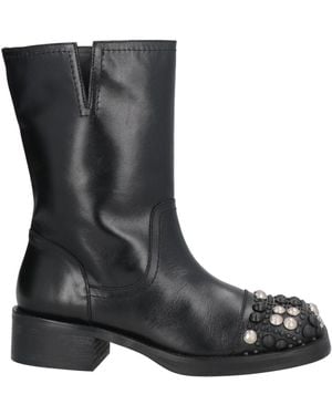 Ras Ankle Boots - Black
