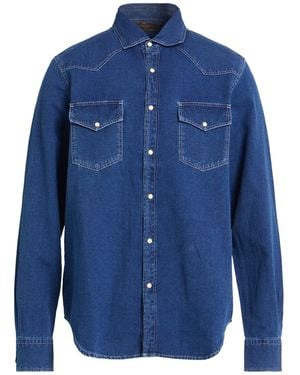 Moorer Camisa Vaquera - Azul