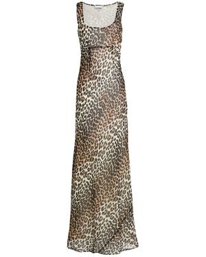 Ganni Maxi Dress - Natural