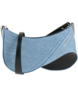 Mugler Cross-Body Bags - Blue