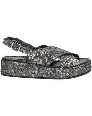 Pons Quintana Sandals Soft Leather - Grey
