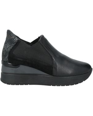 Cinzia Soft Sneakers Leather - Black