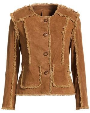 Bully Jacket Leather - Brown