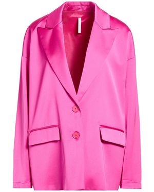 Imperial Fuchsia Blazer Polyester - Pink