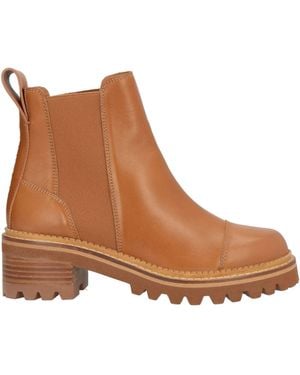 See By Chloé Ankle Boots Leather - Brown