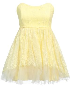 Aniye By Mini Dress Polyamide, Polyester - Yellow