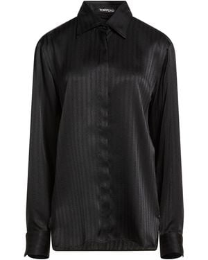 Tom Ford Shirt Viscose - Black