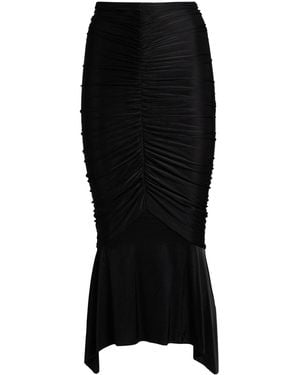 Alexandre Vauthier Midi-Rock - Schwarz