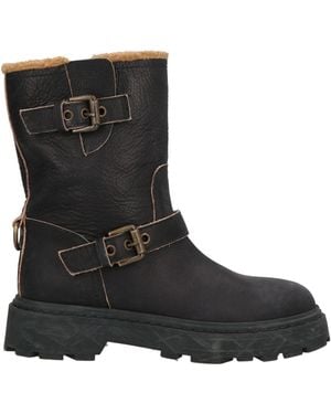 Philippe Model Ankle Boots Leather - Black