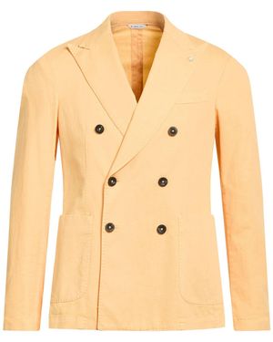 Manuel Ritz Blazer Organic Cotton, Linen, Elastane - Natural
