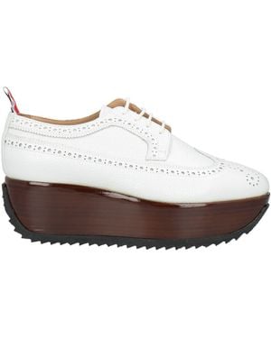 Thom Browne Zapatos De Cordones - Blanco