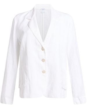 Fedeli Blazer Linen - White