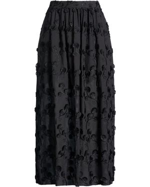 Jijil Maxi Skirt Cotton - Black