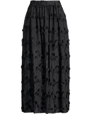 Jijil Maxi Skirt Cotton - Black