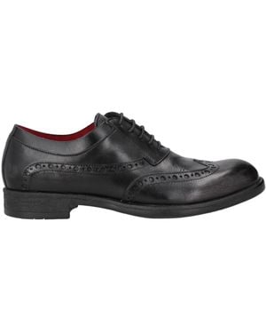 Hundred 100 Lace-Up Shoes Leather - Black
